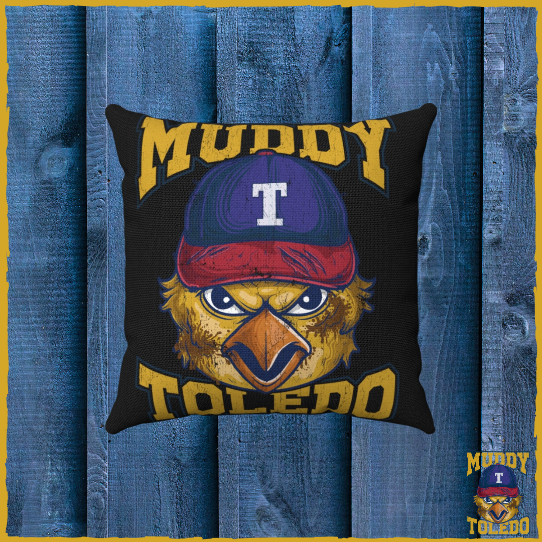 Muddy Toledo logo Pillow