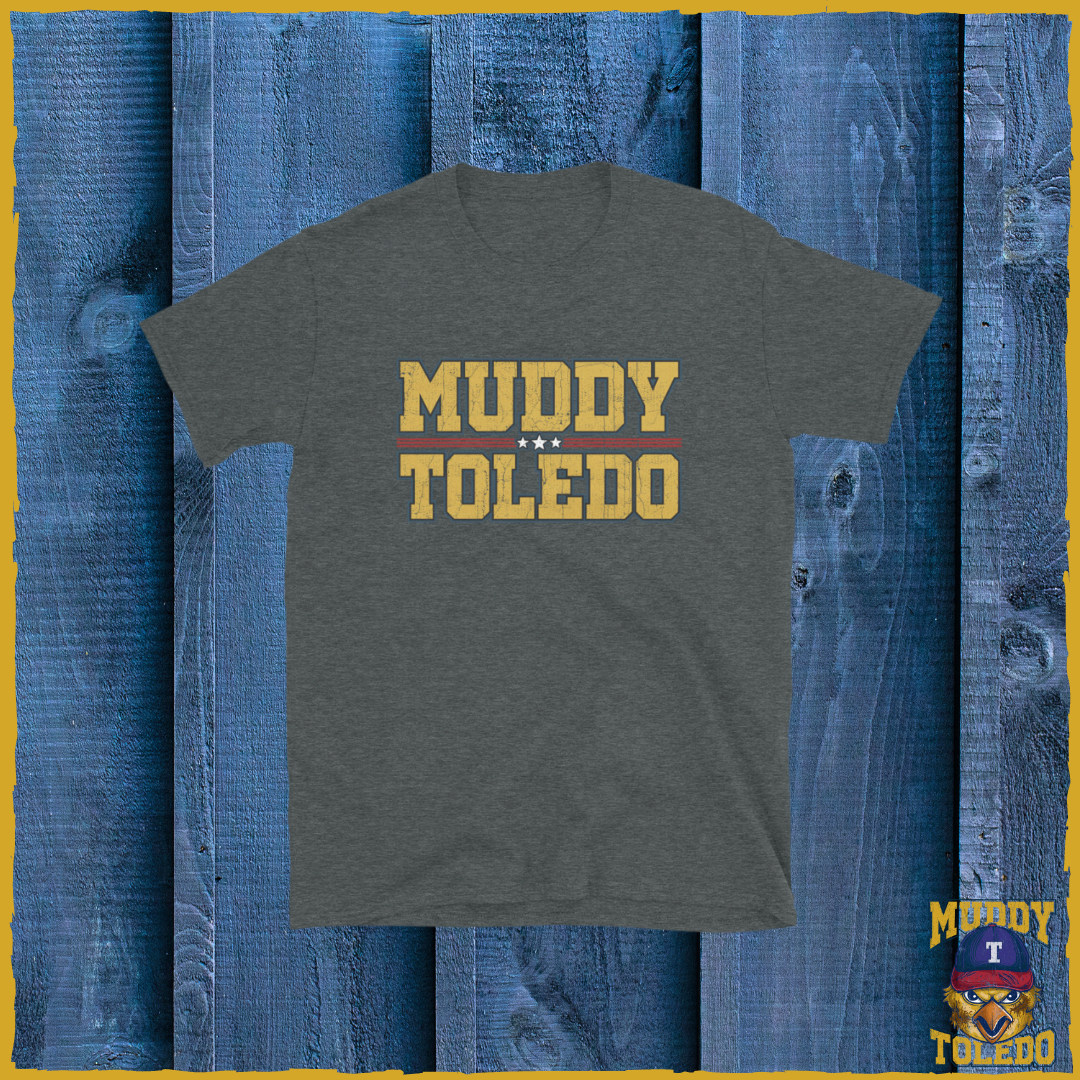 Muddy Toledo Text Short-Sleeve Unisex T-Shirt