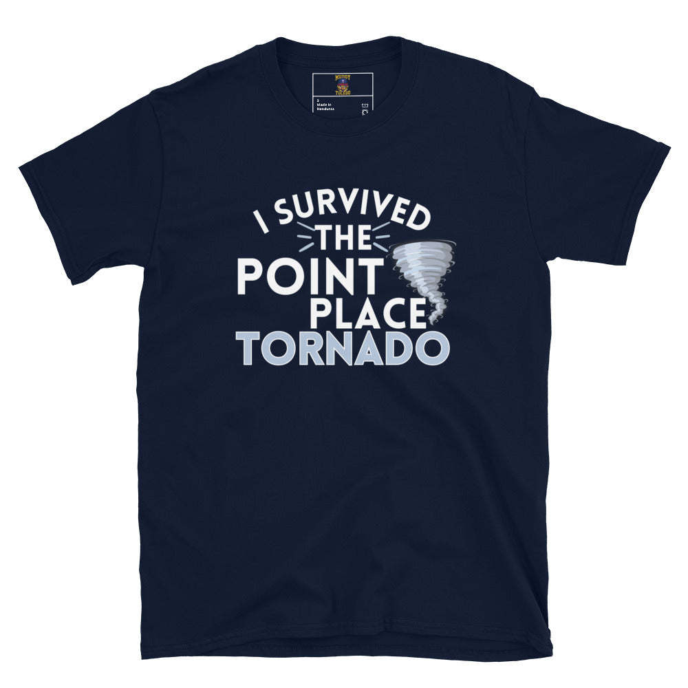 I Survived the Point Place Tornado Short-Sleeve Unisex T-Shirt