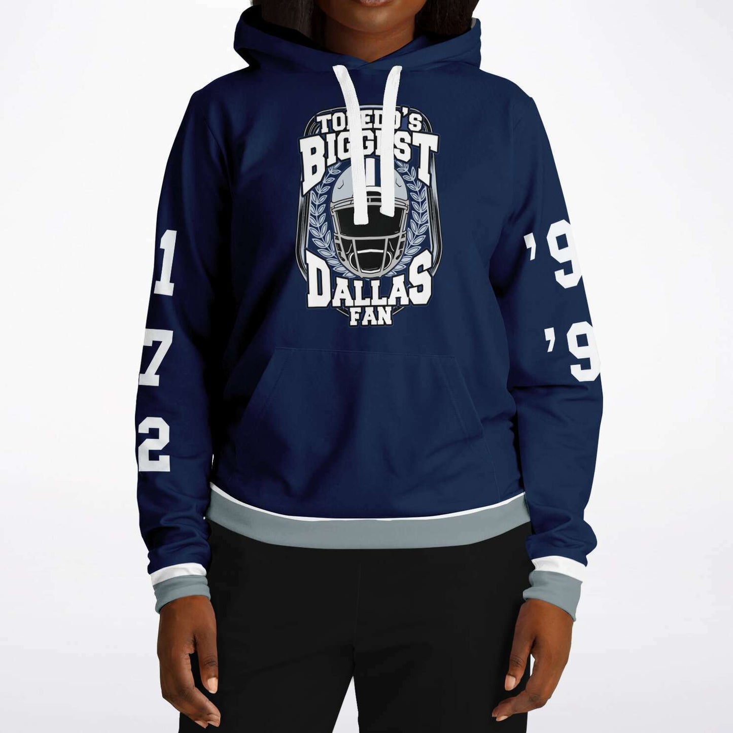 Toledo's Biggest Dallas Fan Personalized Hoodie