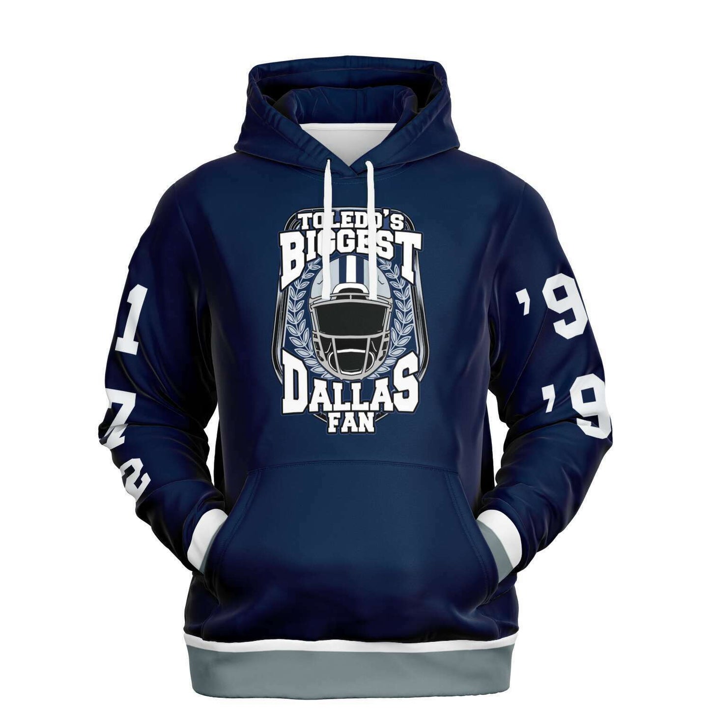 Toledo's Biggest Dallas Fan Personalized Hoodie