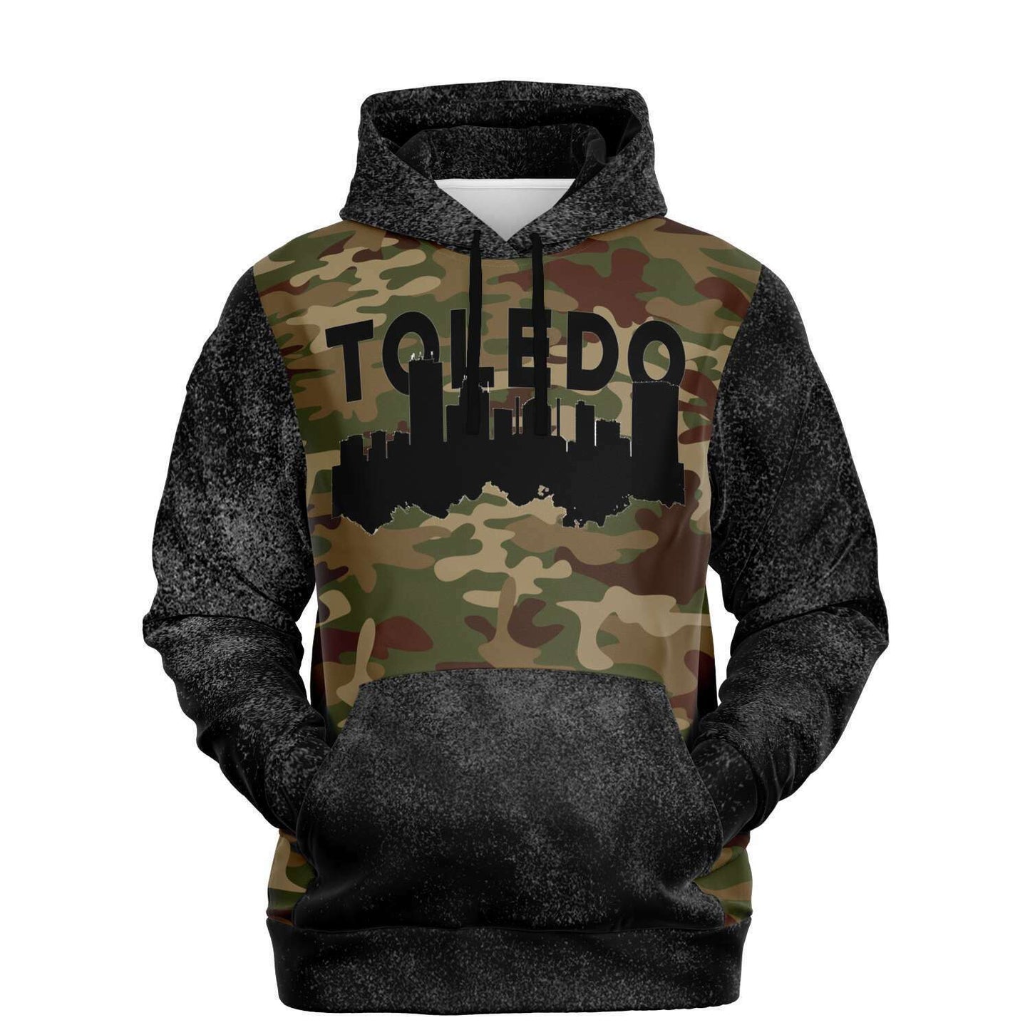 Toledo Skyline Camouflage Hoodie