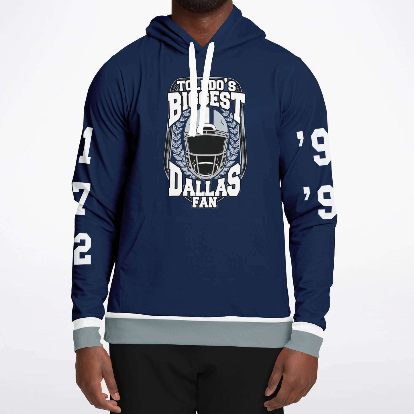 Toledo's Biggest Dallas Fan Personalized Hoodie