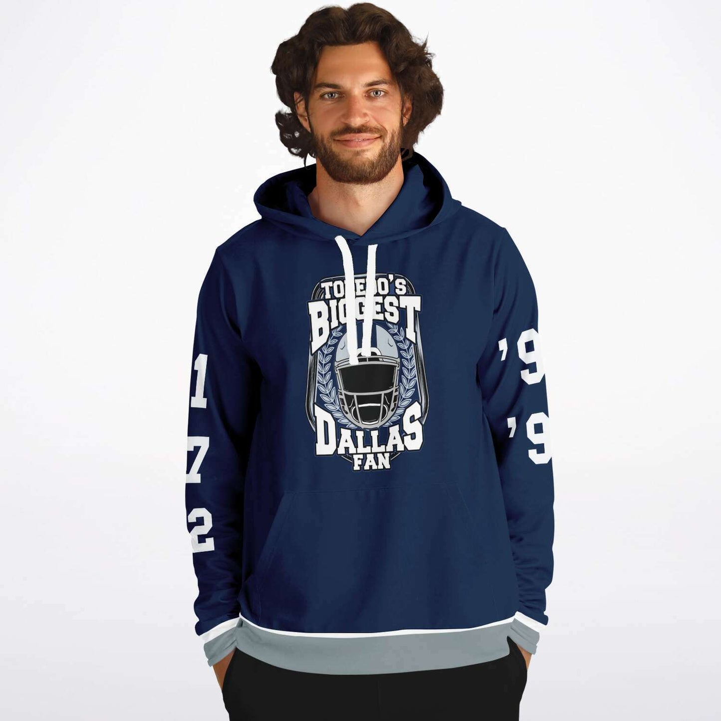 Toledo's Biggest Dallas Fan Personalized Hoodie