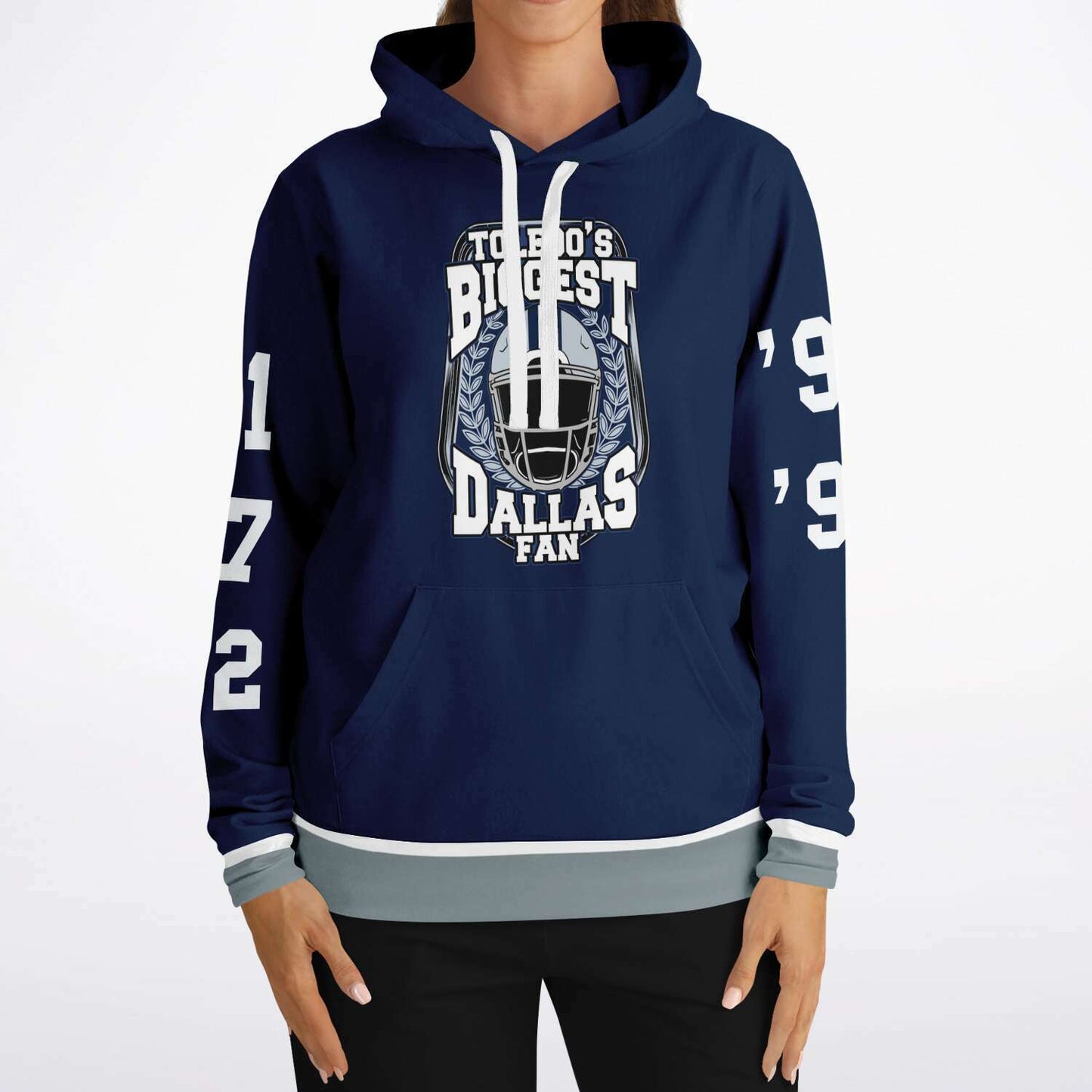 Toledo's Biggest Dallas Fan Personalized Hoodie