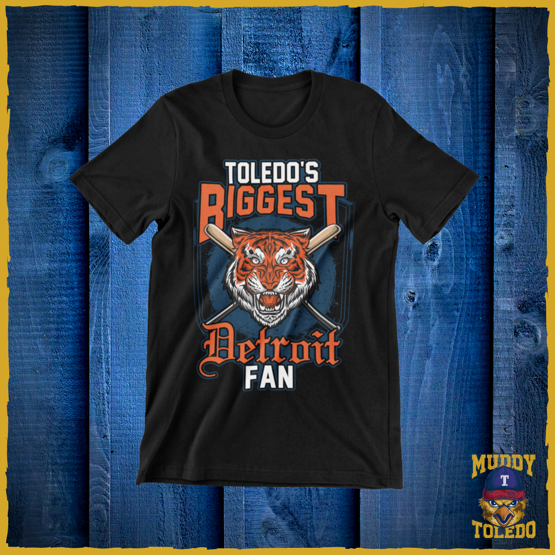 Toledo's Biggest Detroit Fan Short-Sleeve Unisex T-Shirt