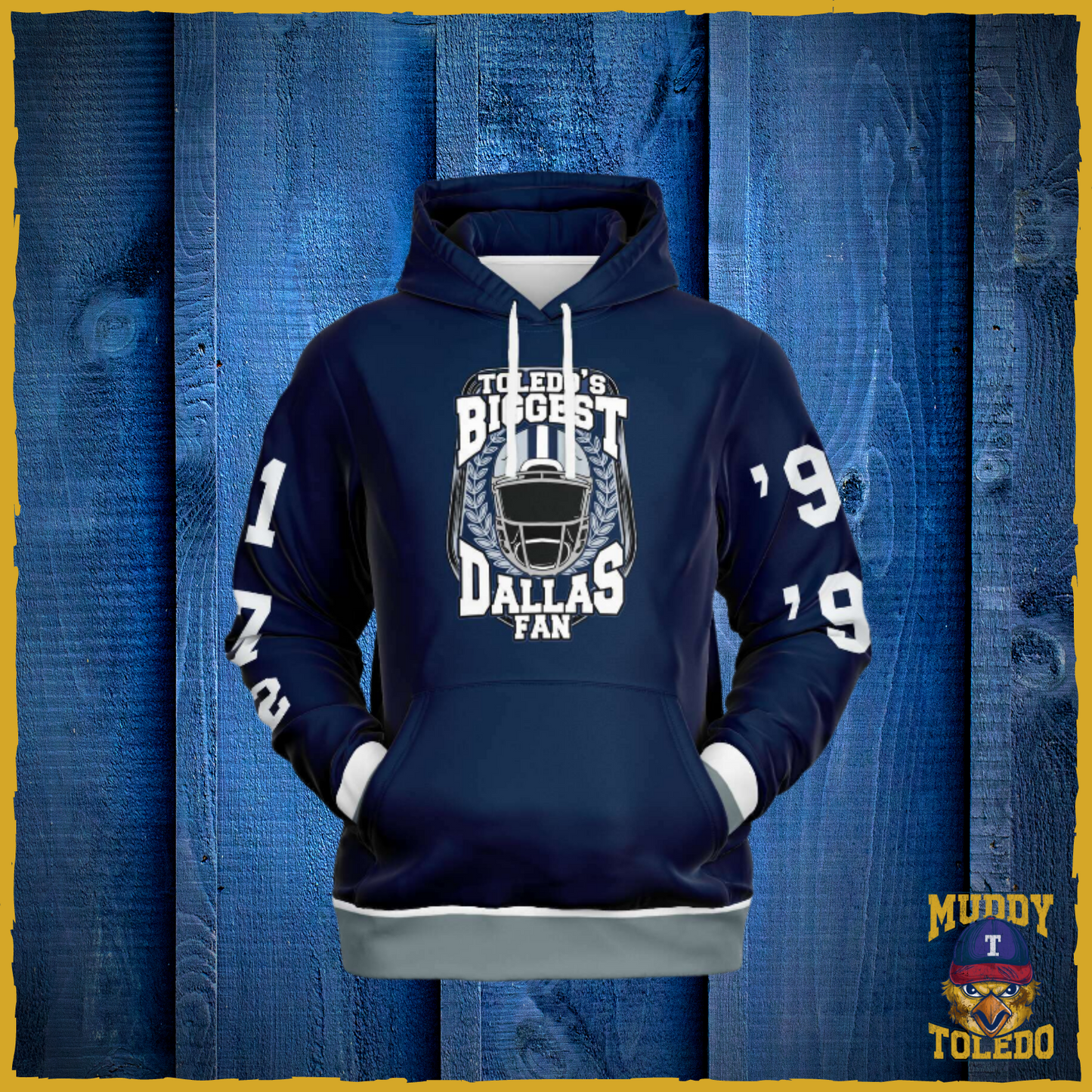 Toledo's Biggest Dallas Fan Personalized Hoodie