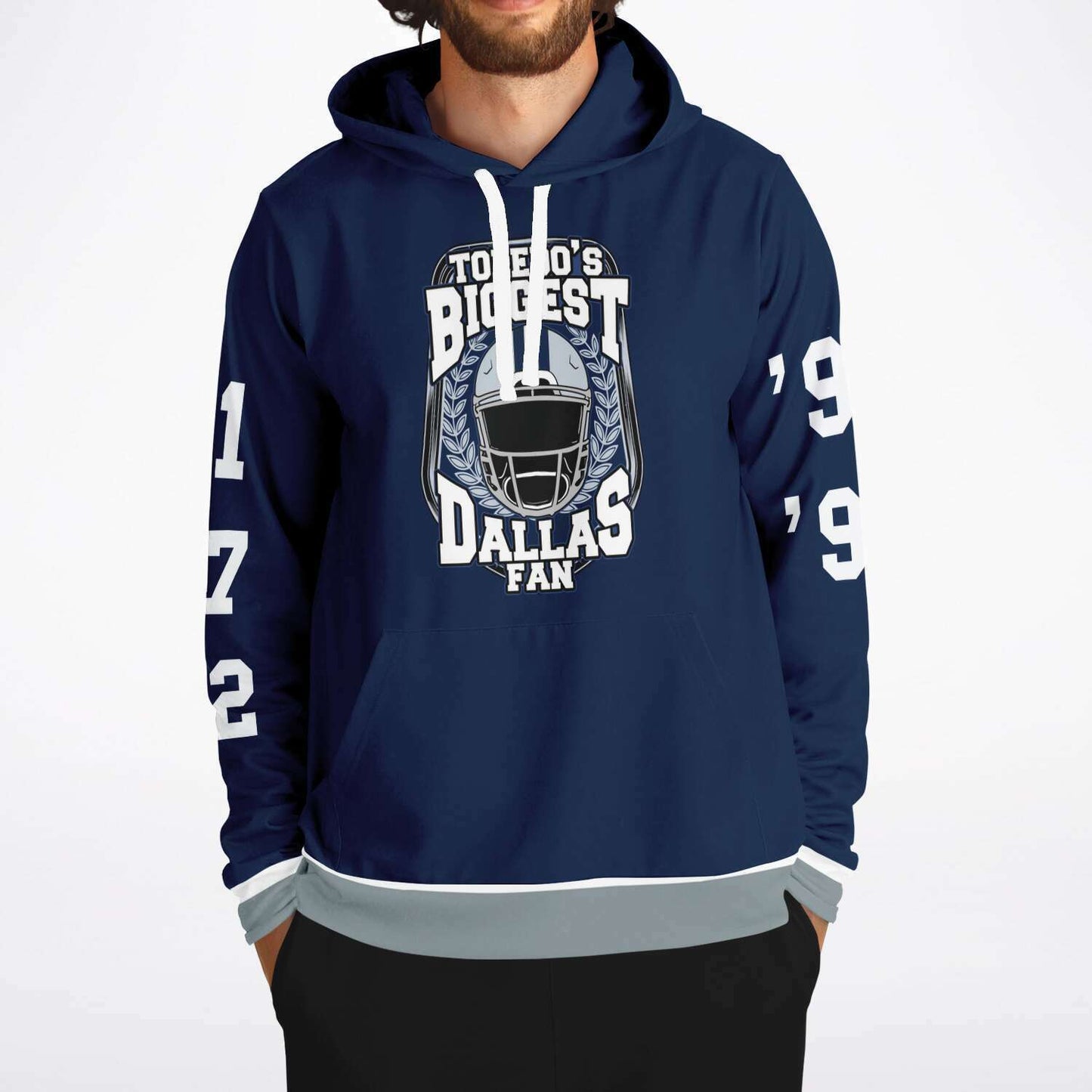 Toledo's Biggest Dallas Fan Personalized Hoodie