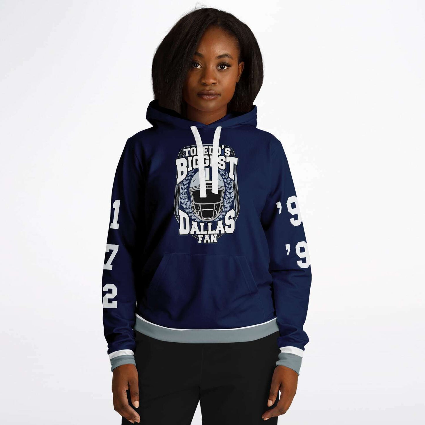 Toledo's Biggest Dallas Fan Personalized Hoodie