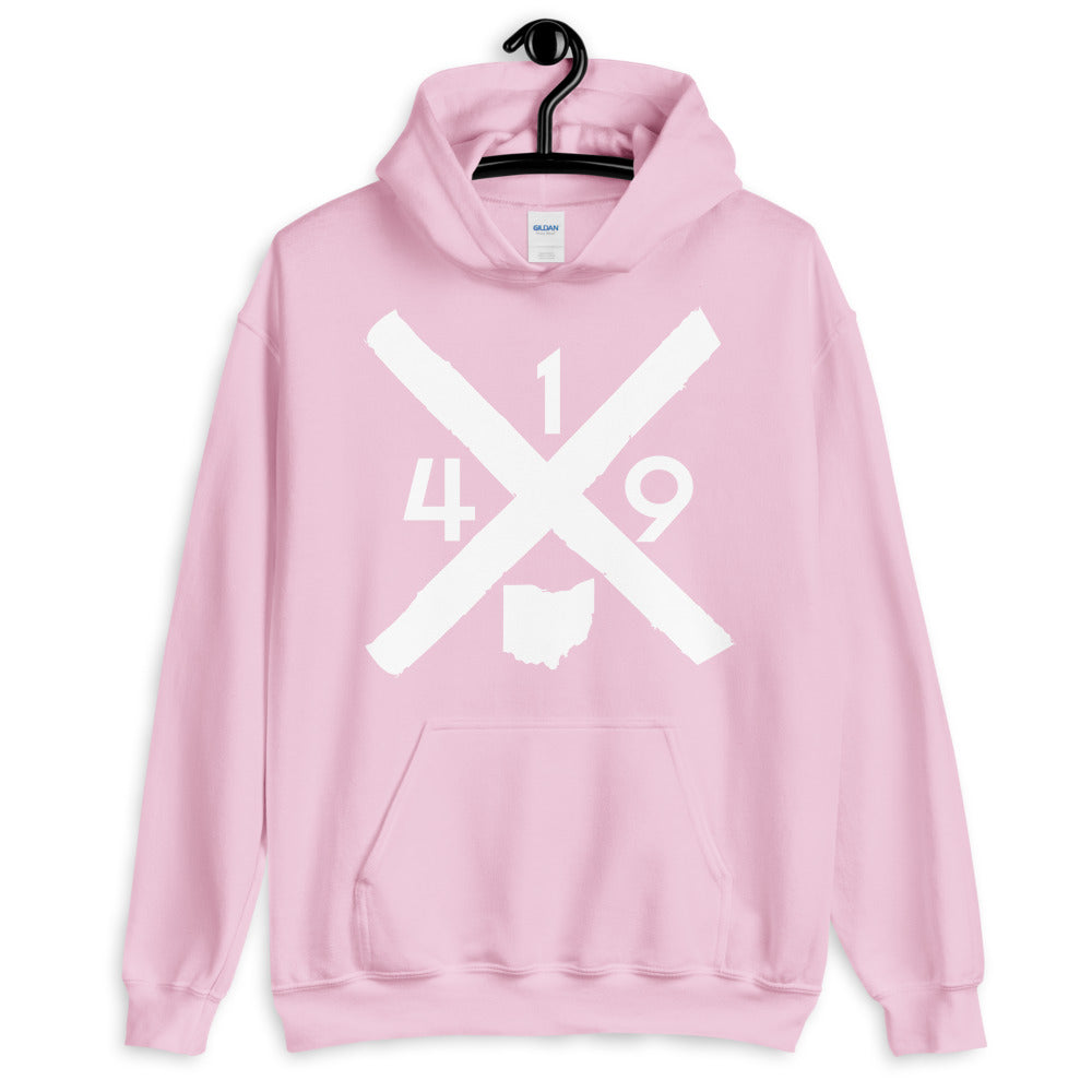 419 Crossed with the State of Ohio Unisex Hoodie